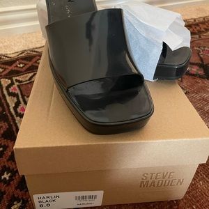 Steve Madden Harlin Black Size 8 NWT